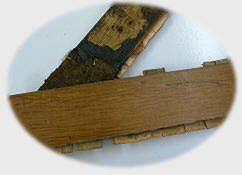 Parkett mit PAK haltigem Kleber