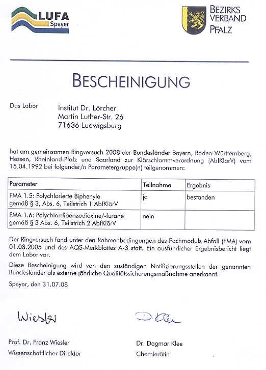 LUFA Speyer 2008
